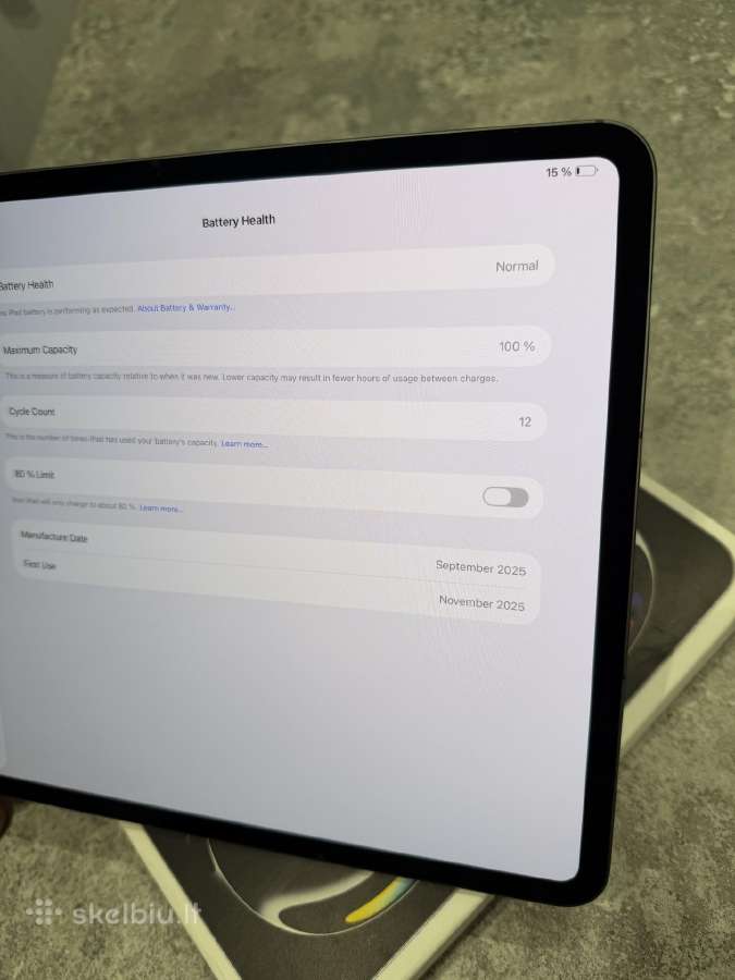 Apple iPad Pro 13 M5 WiFi + Cellular 256gb - nuotraukos Nr. 6