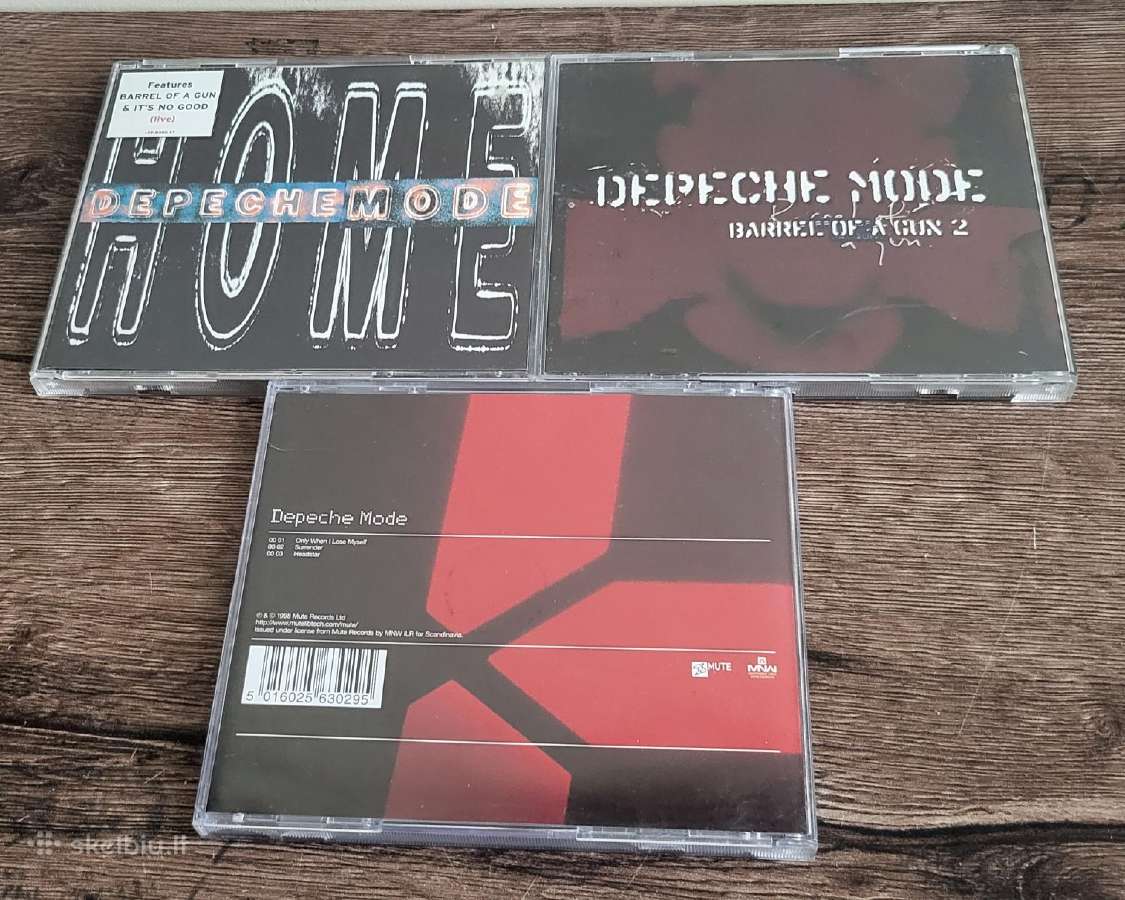 Depeche Mode CD singlai - nuotraukos Nr. 3