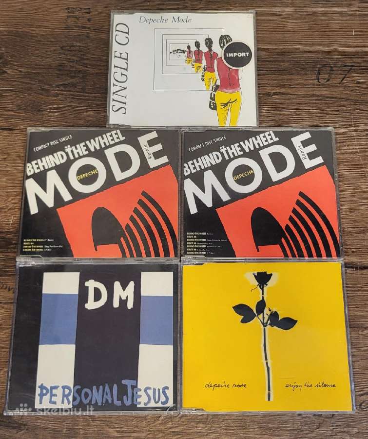 Depeche Mode CD singlai - nuotraukos Nr. 2
