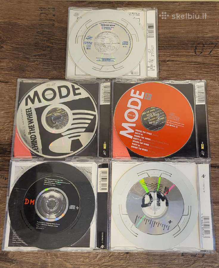 Depeche Mode CD singlai - nuotraukos Nr. 5