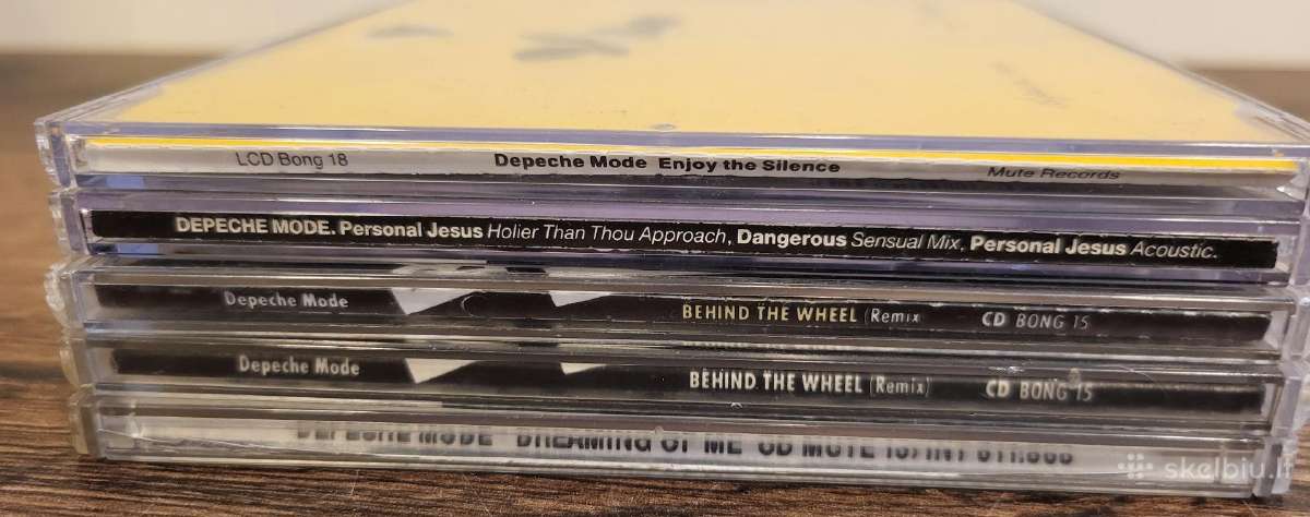 Depeche Mode CD singlai - nuotraukos Nr. 6