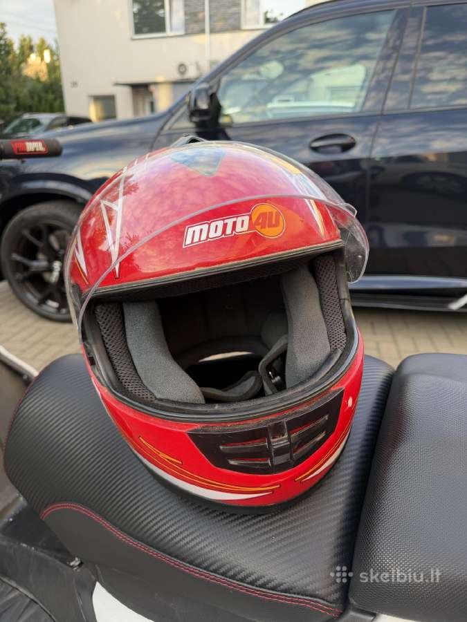 Motociklo šalmas - nuotraukos Nr. 3