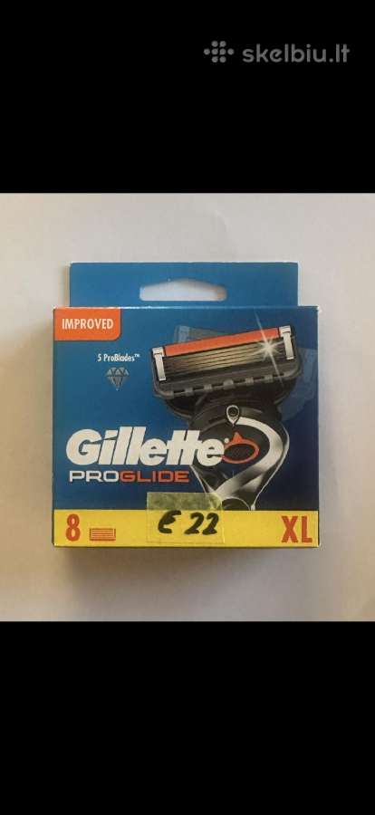 100%originalūs Gillette skutimosi peiliukai is UK - nuotraukos Nr. 3