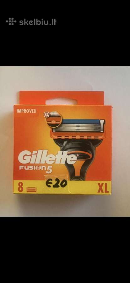 100%originalūs Gillette skutimosi peiliukai is UK - nuotraukos Nr. 6