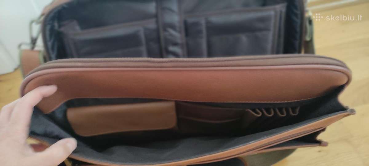 Samsonite kelioninė nešiojamo kompiuterio rankinė - nuotraukos Nr. 5