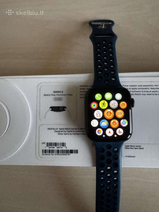 iPhone 15 Plus Blue 128gb + Apple Watch Series 6 - nuotraukos Nr. 2