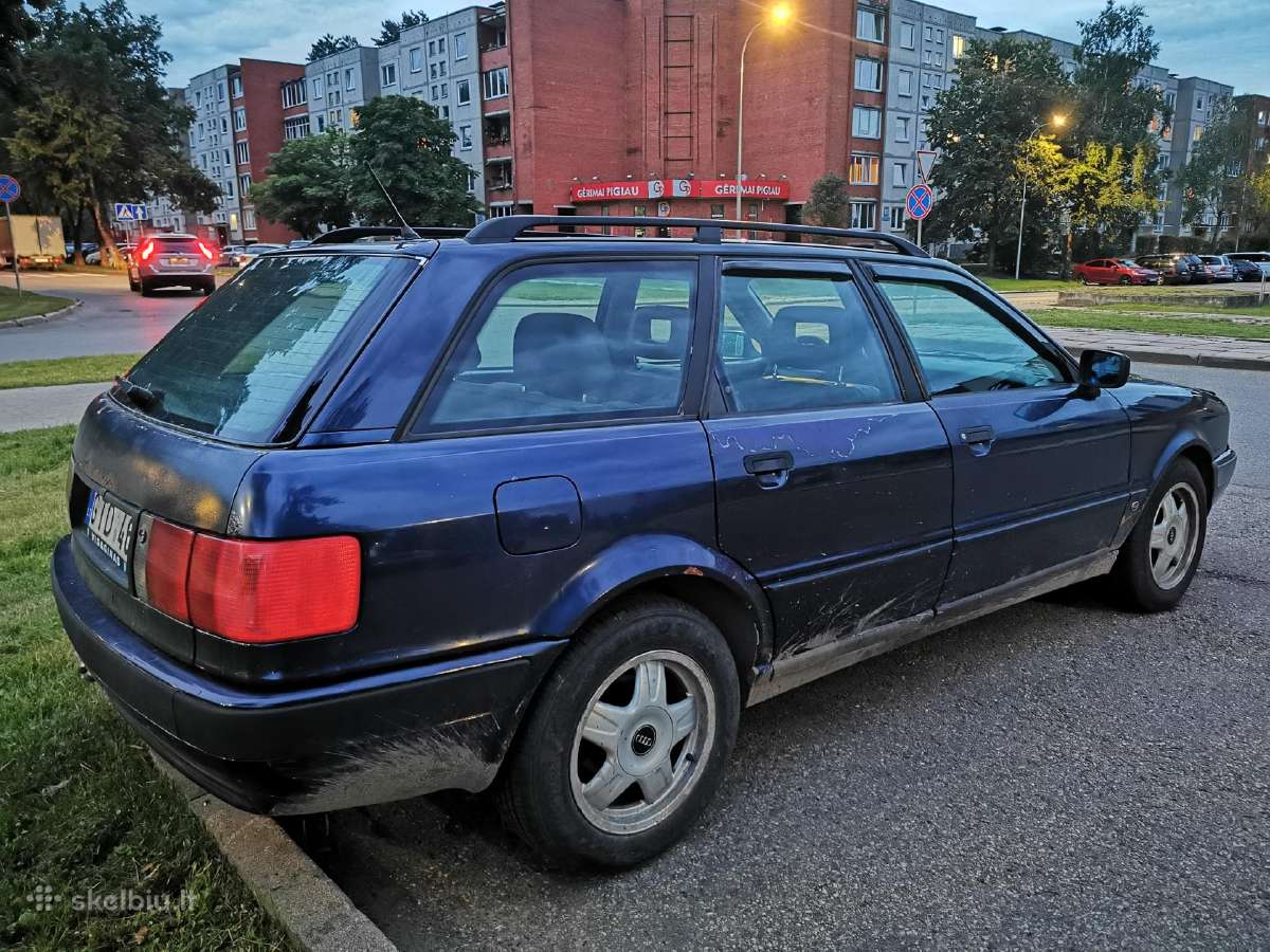Audi B4 Avant, nėra taršos mokesčio - nuotraukos Nr. 4