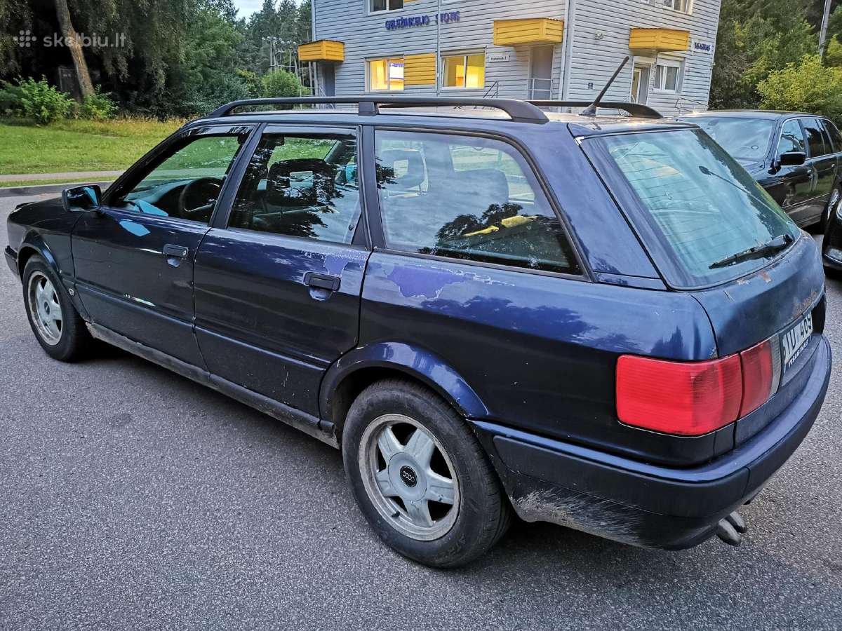 Audi B4 Avant, nėra taršos mokesčio - nuotraukos Nr. 6