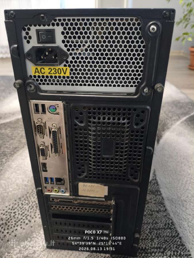 Tvarkingas Pc rinkinys be RAM/HDD (i5-7600 / Gtx 1 - nuotraukos Nr. 2
