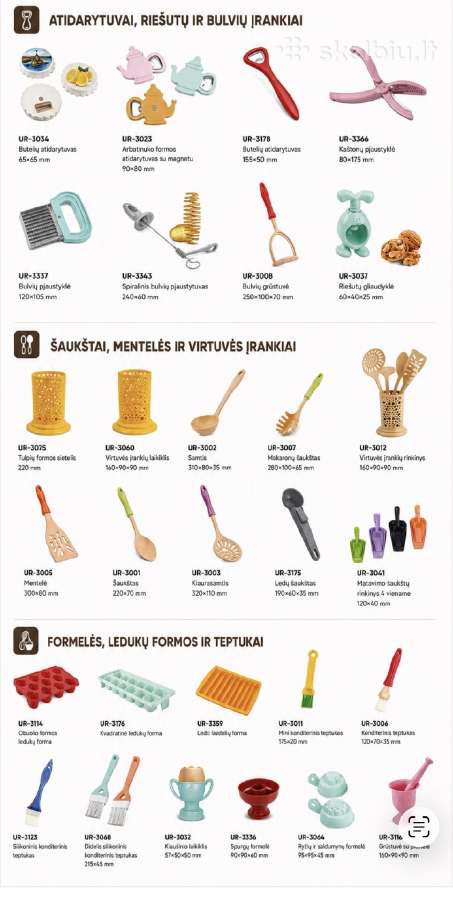 Turkijos gamintojų buities ir virtuvės prekės - nuotraukos Nr. 13