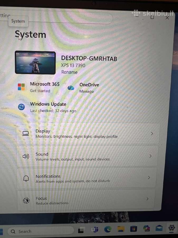 Del Xps 13 7390 - nuotraukos Nr. 3