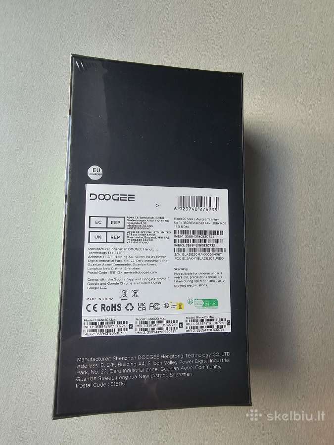 Doogee Blade 20 Max - nuotraukos Nr. 3