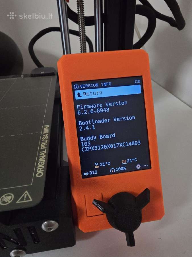 3D Spausdintuvas Original Prusa Mini - nuotraukos Nr. 7