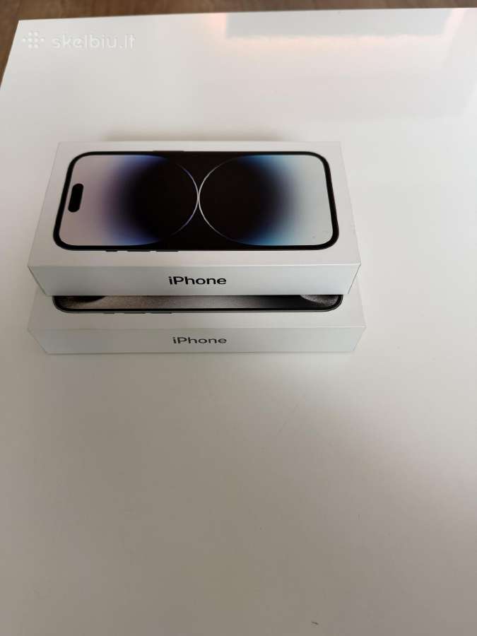 iPhone 15 pro max ir 14pro - nuotraukos Nr. 5