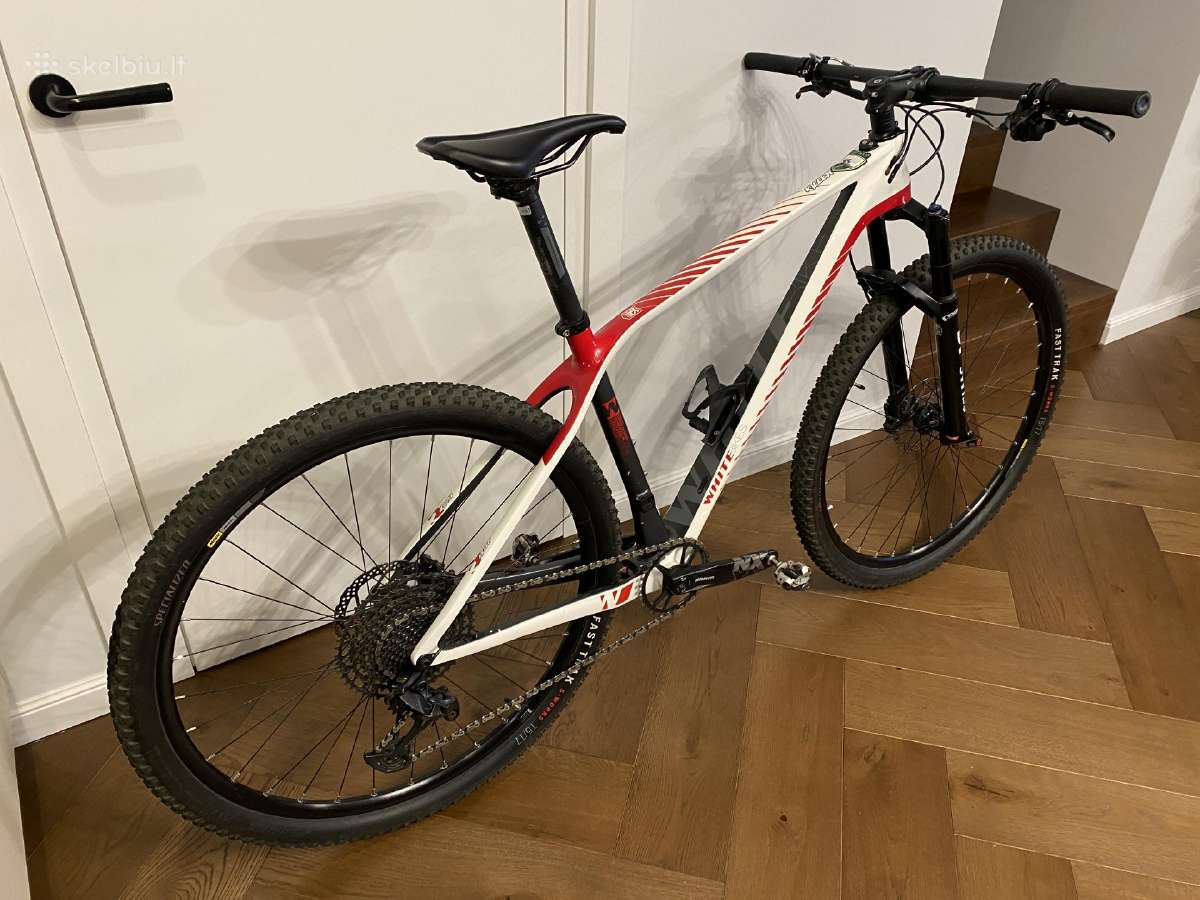 Karboninis White Killer MTB dviratis - nuotraukos Nr. 3