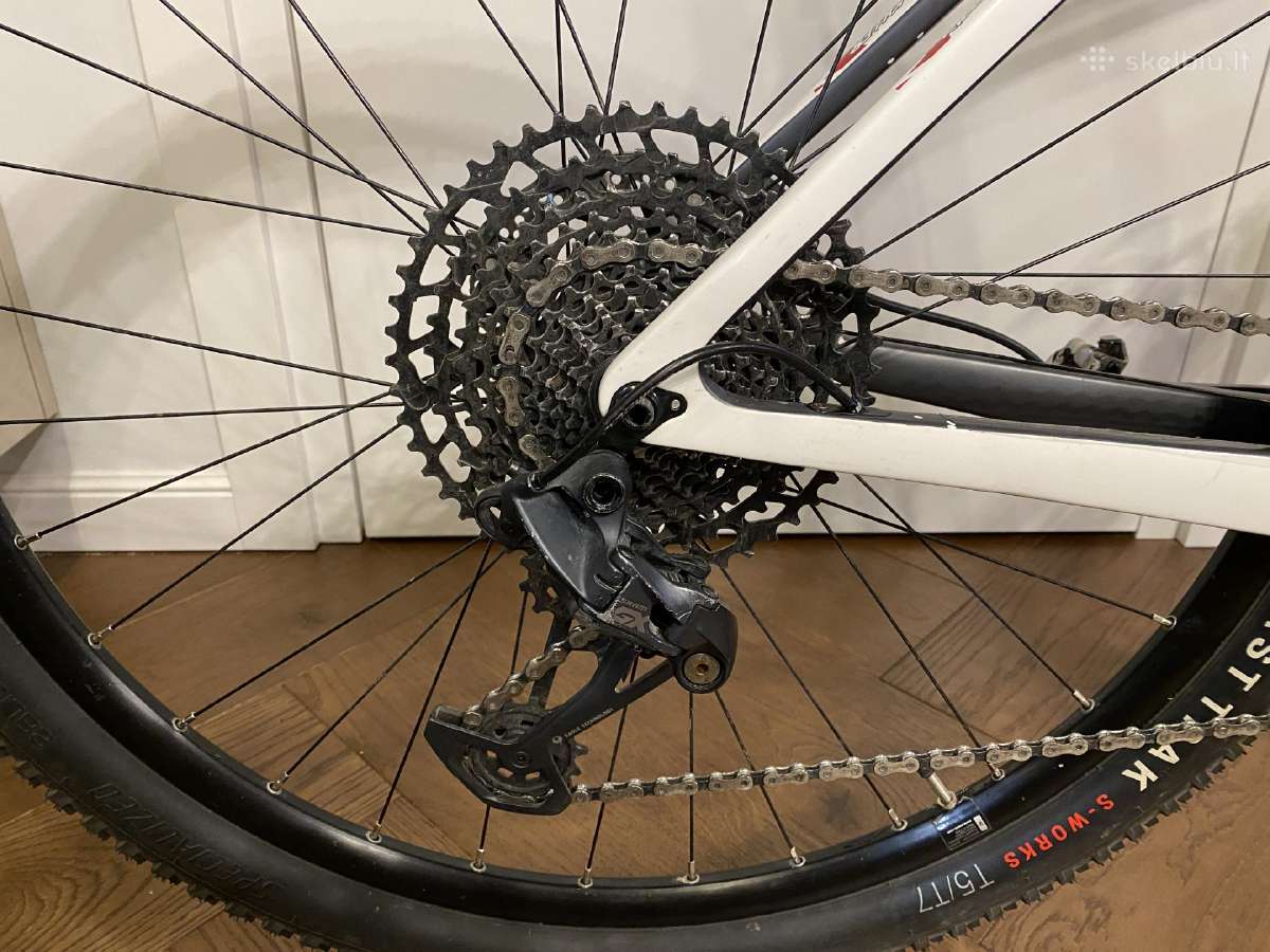 Karboninis White Killer MTB dviratis - nuotraukos Nr. 6