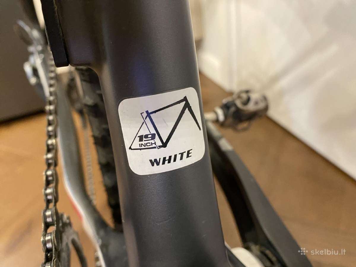 Karboninis White Killer MTB dviratis - nuotraukos Nr. 9