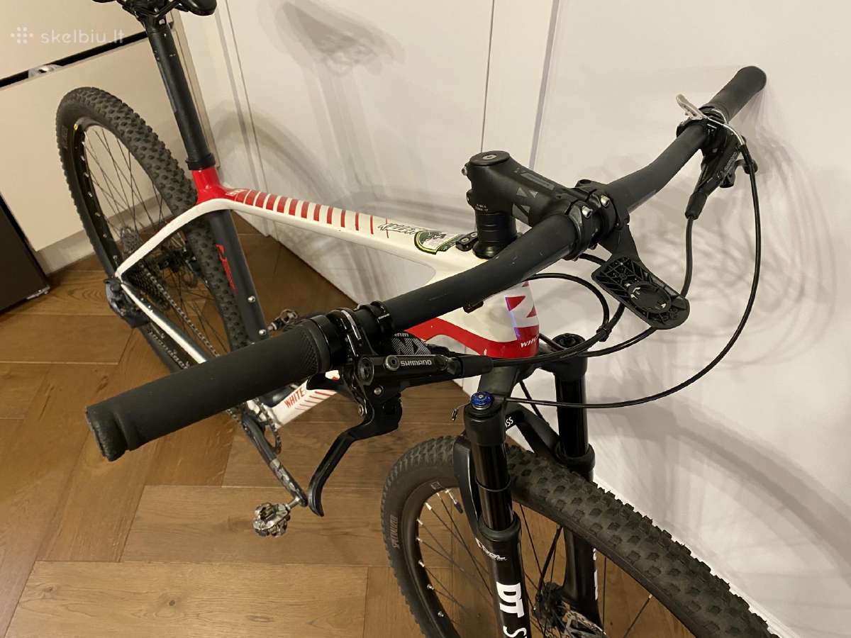 Karboninis White Killer MTB dviratis - nuotraukos Nr. 4