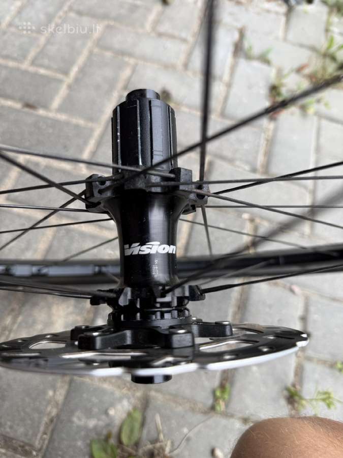 Rankų darbo gravel-road ratai Vision Trimax 35 Sc - nuotraukos Nr. 8