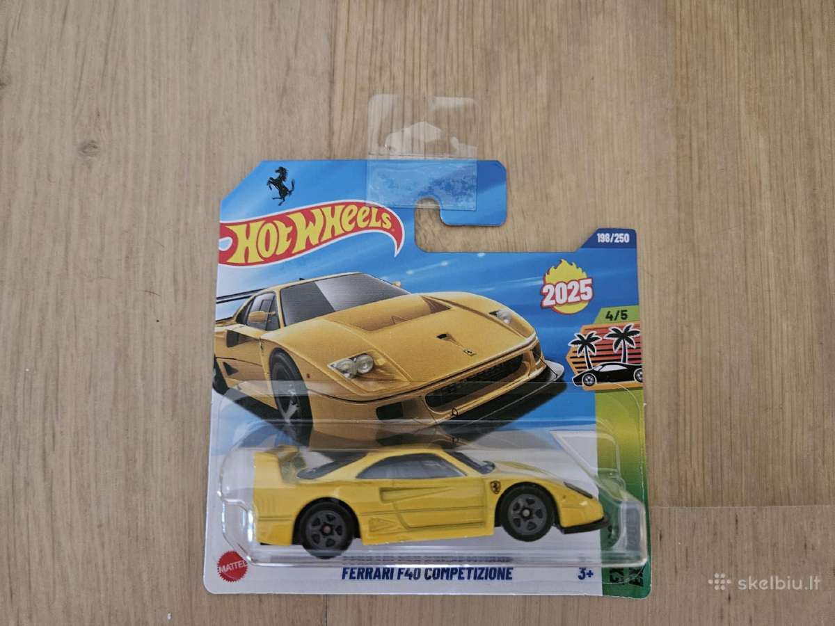 Hot wheels Ferrari F40 - nuotraukos Nr. 2