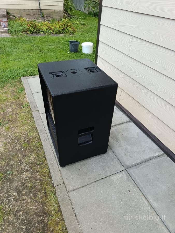 Garso kolonėlės deze 15" coliu garsekalbiui - nuotraukos Nr. 2