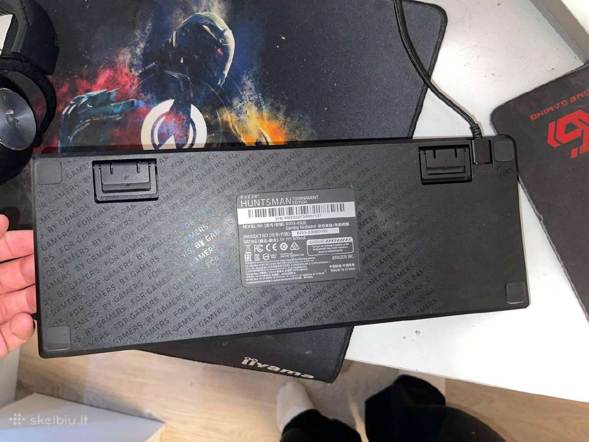Razer Huntsman gaming keyboard klaviatūra - nuotraukos Nr. 2