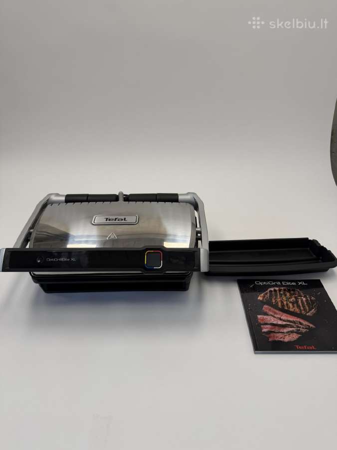 Tefal Optigrill Elite XL Gc760d elektrinis grilius - nuotraukos Nr. 3
