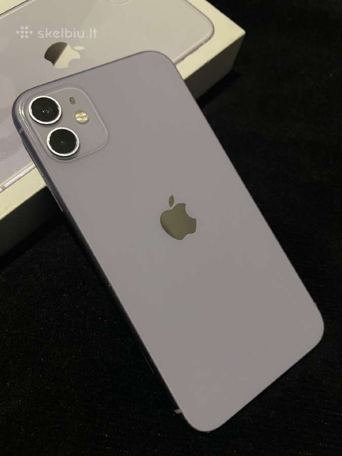 iPhone 11 64gb (Purple / Alyvinis) - nuotraukos Nr. 4