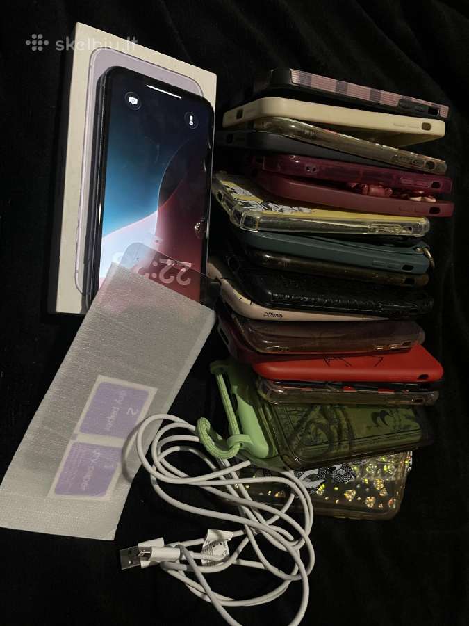 iPhone 11 64gb (Purple / Alyvinis) - nuotraukos Nr. 7