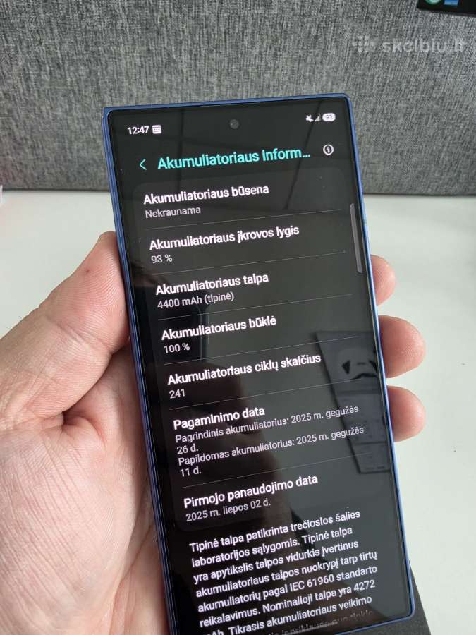 Samsung z fold7 12/256gb - nuotraukos Nr. 7