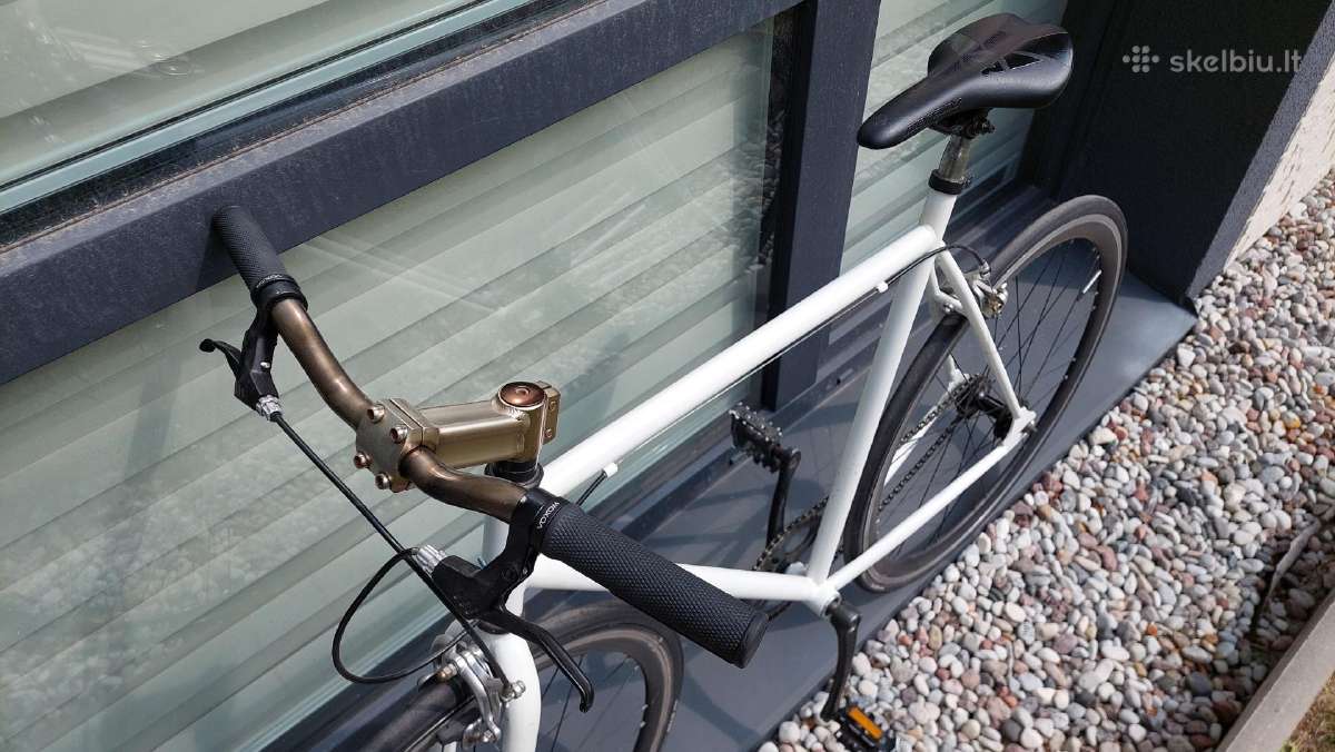 Nologo fixed gear single speed dviratis - nuotraukos Nr. 2