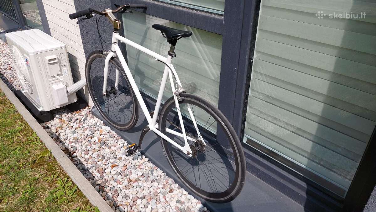 Nologo fixed gear single speed dviratis - nuotraukos Nr. 3