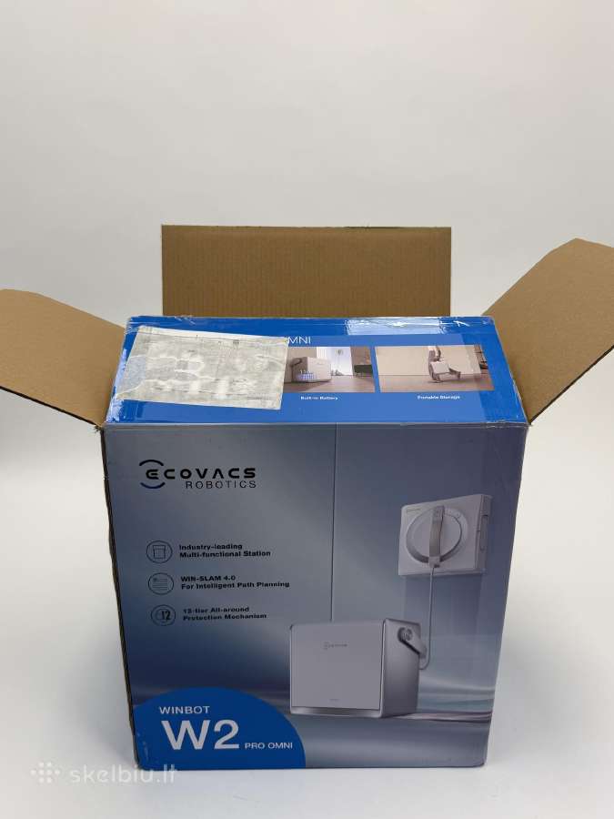 Ecovacs Winbot W2 Pro Omni langų valymo robotas - nuotraukos Nr. 12