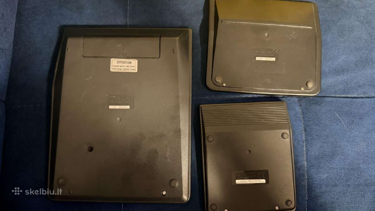 3 vnt. Citizen skaičiuotuvų komplektas - nuotraukos Nr. 2