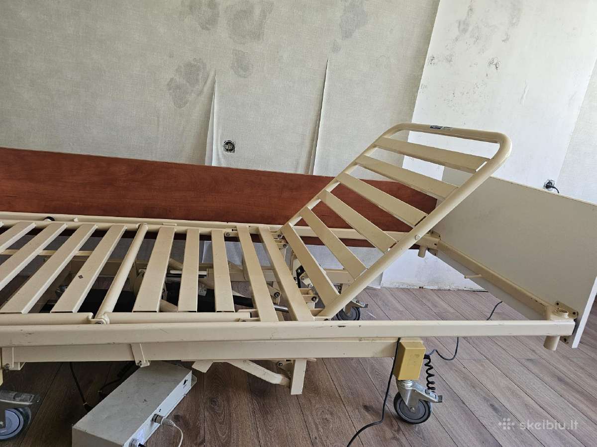 Slaugos lova ergonominė reguliuojama švediška - nuotraukos Nr. 4