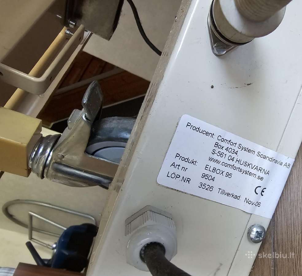 Slaugos lova ergonominė reguliuojama švediška - nuotraukos Nr. 8