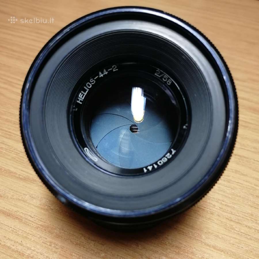 Helios-44-2 Mmz "Zebra" M42 - nuotraukos Nr. 4