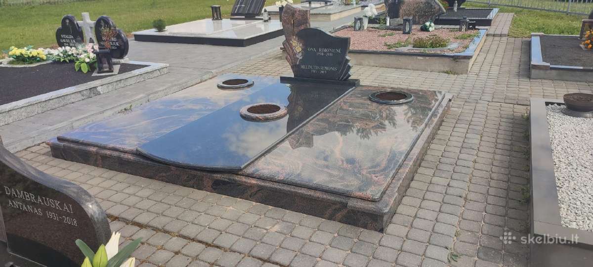 Paminklai, granito plokštės,akmens apdailos darbai - nuotraukos Nr. 12