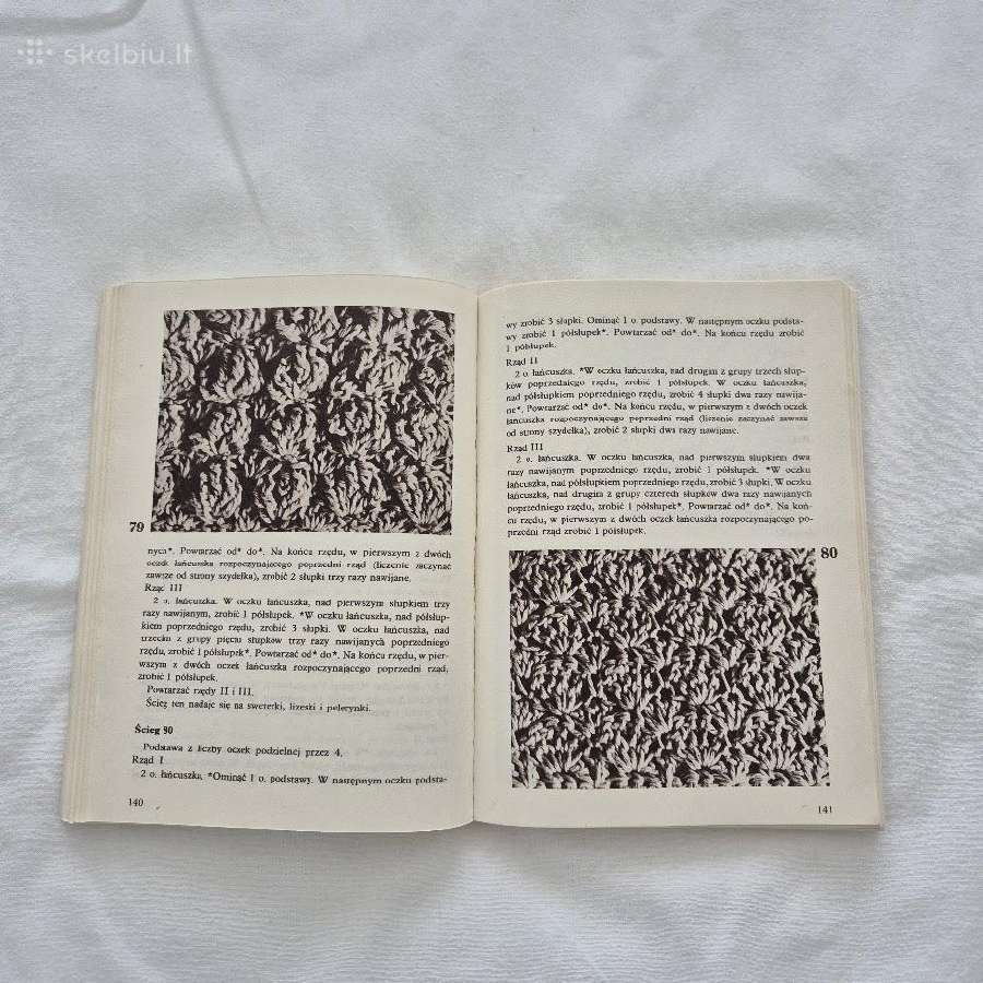 Knyga "Ściegi szydełkowe" - nuotraukos Nr. 6
