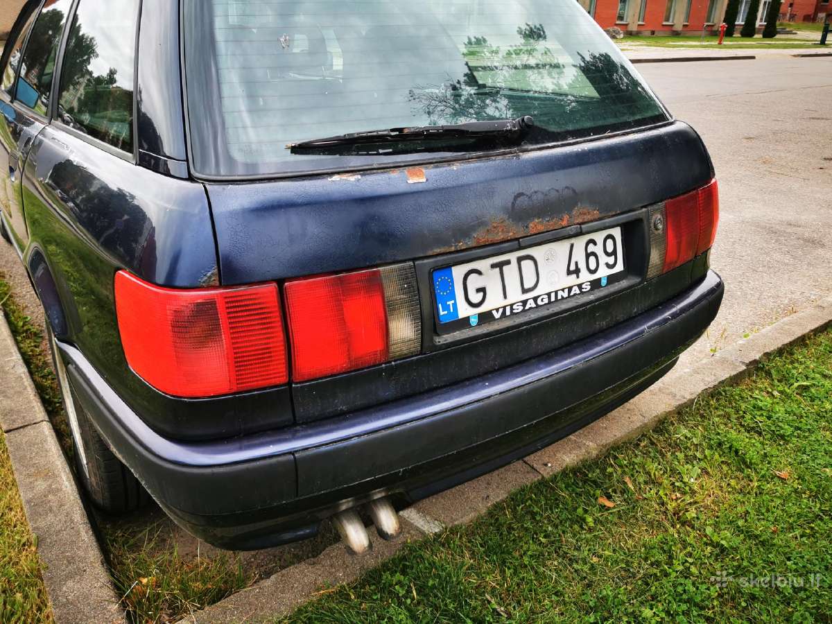 Audi B4 Avant, nėra taršos mokesčio - nuotraukos Nr. 10