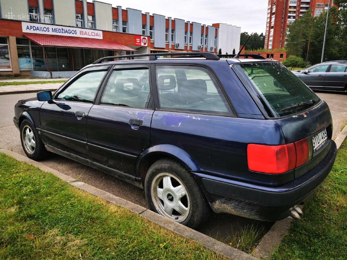 Audi B4 Avant, nėra taršos mokesčio - nuotraukos Nr. 15