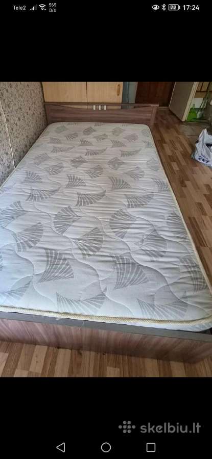 Parduodama naudota lovą su čiužiniu 65€ - nuotraukos Nr. 2