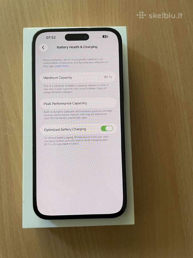Apple iPhone 14 Pro Max ,256 GB. - nuotraukos Nr. 6