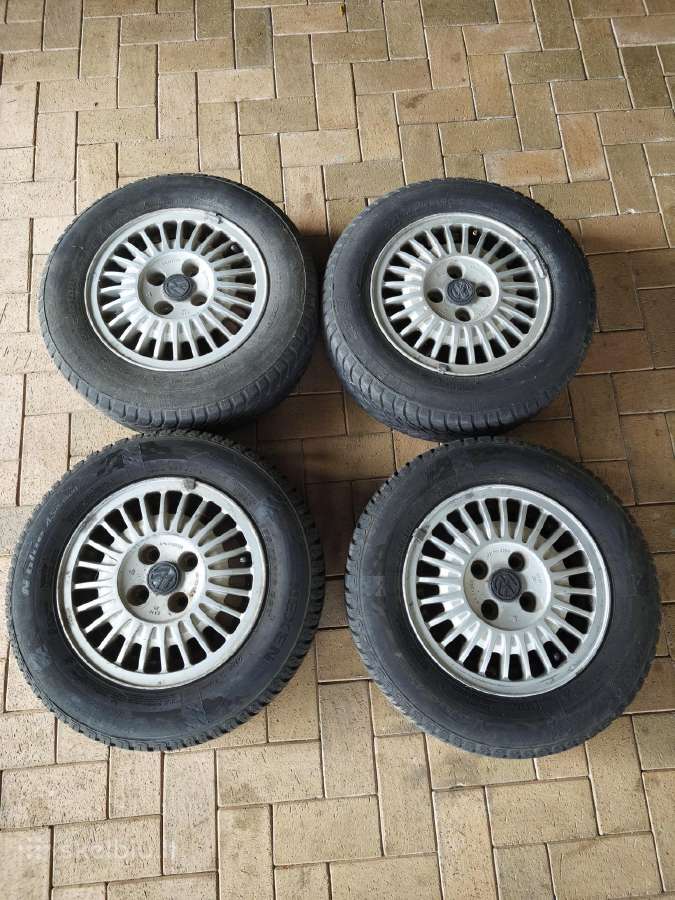 R13 aliuminiai kolekciniai ratai skirti VW ir Audi - nuotraukos Nr. 2