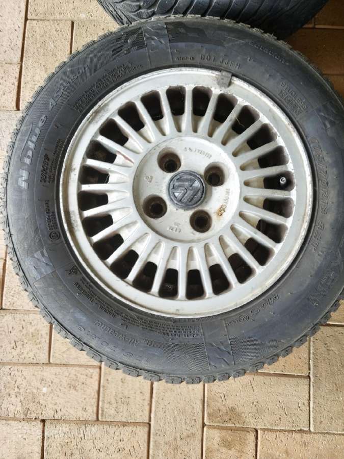 R13 aliuminiai kolekciniai ratai skirti VW ir Audi - nuotraukos Nr. 3