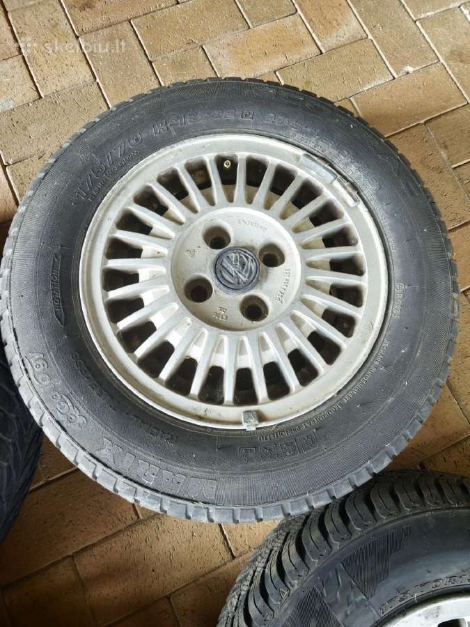 R13 aliuminiai kolekciniai ratai skirti VW ir Audi - nuotraukos Nr. 5