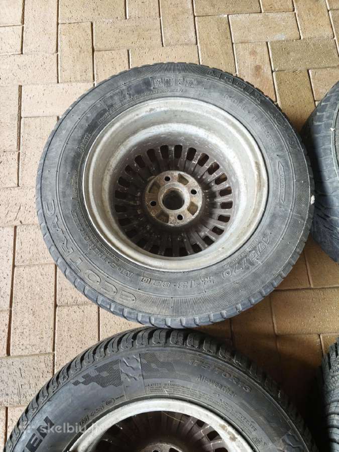 R13 aliuminiai kolekciniai ratai skirti VW ir Audi - nuotraukos Nr. 11