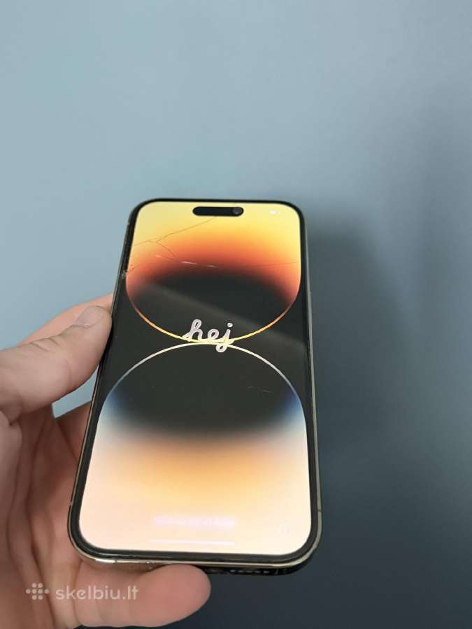 iPhone 14 pro Gold - nuotraukos Nr. 2