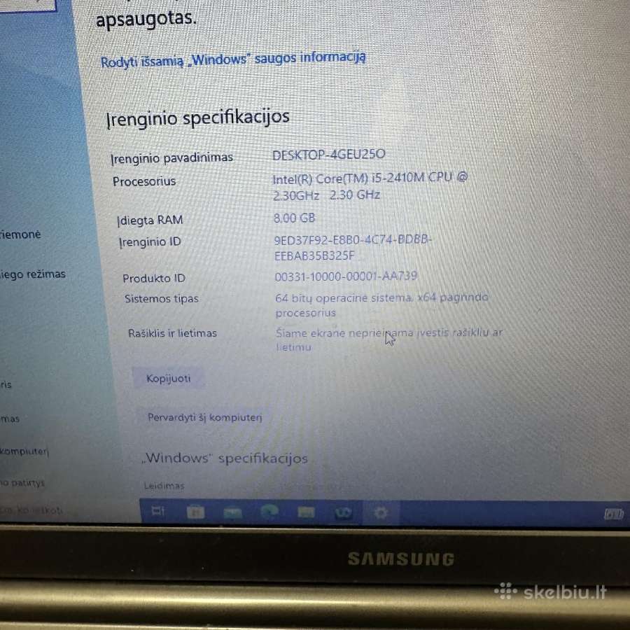 Laptopai 6 vnt - nuotraukos Nr. 9