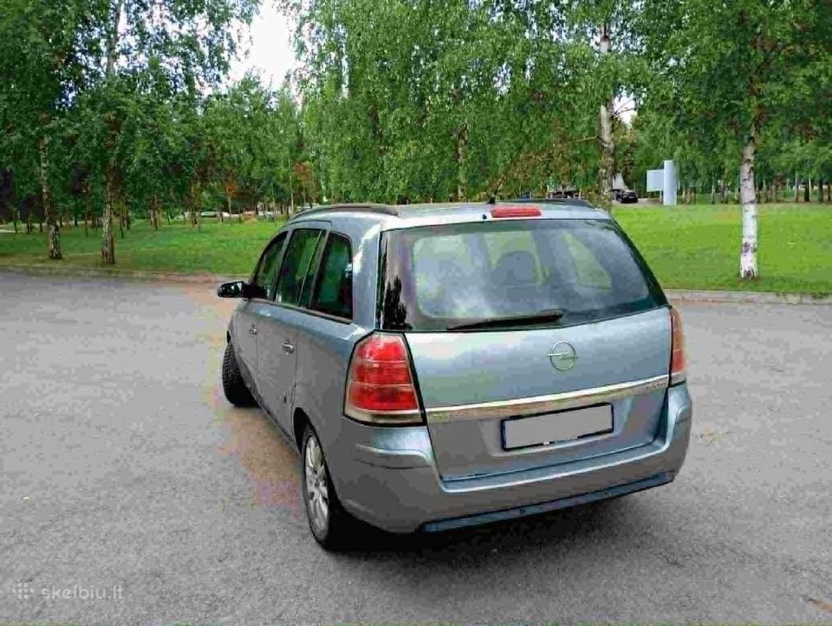 Parduodu Opel Zafira - nuotraukos Nr. 7